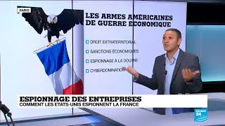 Les lois et les méthodes américaines pour espionner les entreprises françaises