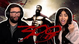 300 (2006) Wife's First Time Watching! Movie Reaction!
