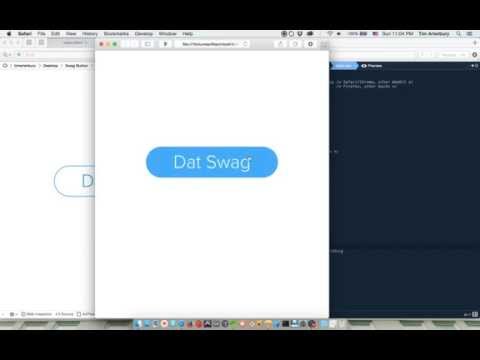 HTML & CSS Link Button Swag HTML & CSS Link Button Swag