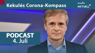 Podcast - Kekulés Corona-Kompass #77: SPEZIAL: Fußball, Mutationen, Sterblichkeit und Chöre | MDR