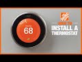 How to Install a Thermostat | The Home Depot