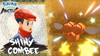 Shiny Combee Found 8 Times! Shiny Living Dex Series in Pokemon Legends Arceus