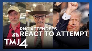 RNC attendees react to assassination attempt of Former President Donald Trump