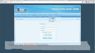 OpenSIS - Admins: Take Attendance for a Teacher
