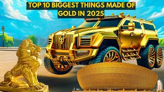 The 10 Most INSANE Gold Creations Ever Made | #INSANEGold #goldcreations