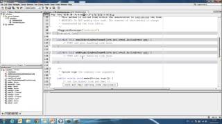 Event Handling Part 3: Coded Example