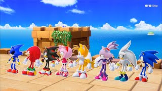 【スーパー マリオパーティ 】ソニック・ヘッジホッグのすべてのキャラクターを含むすべてのミニゲーム(マスターCPU)