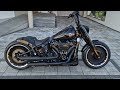 customized harley davidson fat boy m8 114 30 years anniversary ramses garage.com