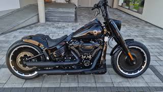 Customized Harley Davidson Fat Boy M8 114 30 Years Anniversary - Ramses-Garage.com