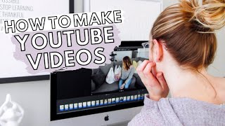 How To Make YouTube Videos As A Beginner | THECONTENTBUG