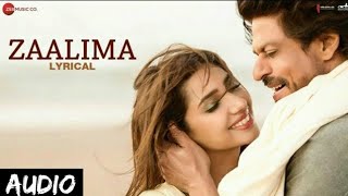 Zaalima - Lyrical | Raees | Shah Rukh Khan & Mahira Khan | Arijit Singh & Harshdeep K | JAM8-Pritam