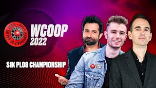 WCOOP: $1k PLO8 Championships Livestream - James, Joe and Pye ♠️ PokerStars