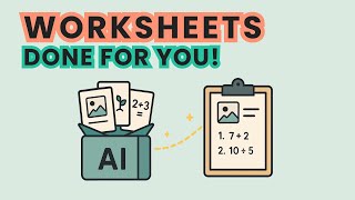 How to create worksheets with AI (math and picture supported) | Free AI worksheet tool for teachers