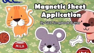 GCC---Magnetic Sheet Application by GCC Scrapbook Cutter