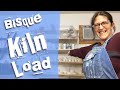 Preparing and Loading, Bisque Manual Kiln Load, how to tell if a pot is bone dry, pottery maker Vlog