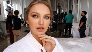 Behind The Scenes At A Victorias Secret Photoshoot  Vlog 54