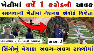 ઓર્ગેનિક સરગવાની ખેતી દ્વારા વર્ષે કરોડની આવક લેતા ખેડૂત ના અનુભવો