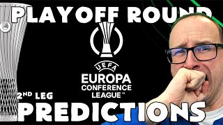 Europa Conference League Playoff Predictions - 2nd Leg