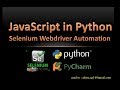 JavaScript in Selenium Webdriver using Python