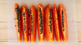 How to cut a Papaya - How to eat papaya