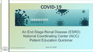Kidney Patient Financial Help: Before, During, and After COVID-19 | ESRD NCC