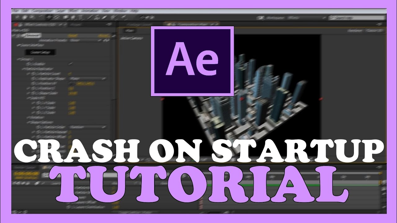 After Effects – How To Fix Crash On Startup – Complete Tutorial 2023 ...