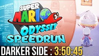 Super Mario Odyssey Darker Side (503 Moons) Speedrun in 3:50:45