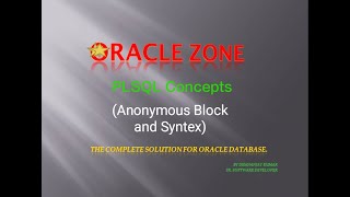 Basic of PL SQL | Anonymous Block in PL SQL | SQL/ PL SQL/ Oracle Database Beginner | What is PL SQL