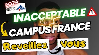 Voici les étudiants qui ne seront pas acceptés sur Campus France. Campus France 2024
