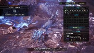 MHW　ゼノ・ジーヴァ　片手剣　ソロ　４分３７秒９１