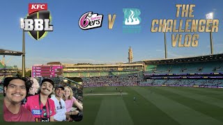 FINALS DISAPPOINTMENT! Sydney Sixers v Brisbane Heat BBL 12 THE CHALLENGER MATCHDAY EXPERIENCE VLOG