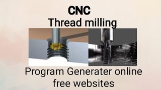 Thread milling program generater online websites in tamil