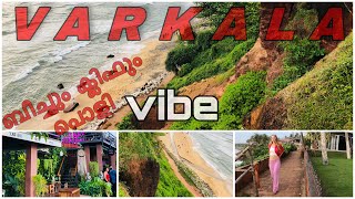 kerala’s best beaches in varkala | cliff cafe’s | sea food | പൊളി vibes #varkala