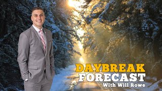 Saturday Daybreak Forecast January 25, 2025