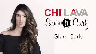 How-To: Glam Curls with CHI Lava Spin N Curl and Melissa Gonzalez