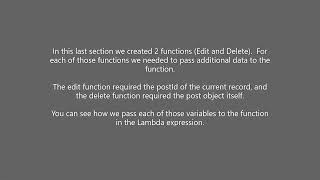 3/5 Using SQLite & Blazor with multiple linked tables Part 3