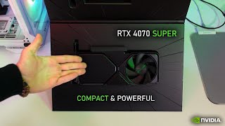 Compact \u0026 Powerful! Unboxing the NVIDIA RTX 4070 Super Founders Edition