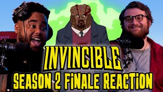 WHAT A WAY TO END A SEASON - Invincible 2x08 Reaction #invinciblereaction #invincibleseason2 #amazon