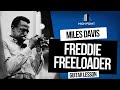 Master Freddie Freeloader Jazz Guitar Lesson And Tutorial