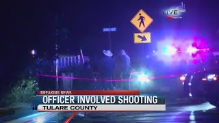Teenager killed in officer-involved shooting in Tulare County