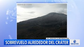 Aumenta la sismicidad al interior del volcán Nevado del Ruiz