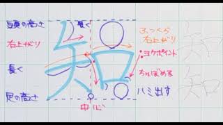 【苦手サヨナラ】ペン字のウンヌンカンヌン　Part441「知」リクエスト編　2年生常用漢字