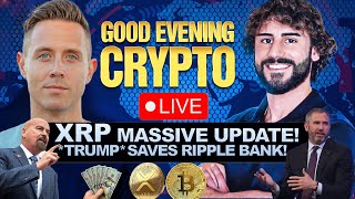 🚨 BREAKING: TRUMP *SAVES* RIPPLE XRP BANK! (90 DAYS LEFT) 🚨 CLARITY ACT *HUGE* W/ DAN GAMBARDELLO!