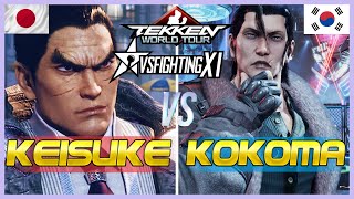 Keisuke (Kazuya) vs KKoKKoma (Dragunov) ➤ VSFighting XII 2024 - Tekken 8 - Top 96 Winners