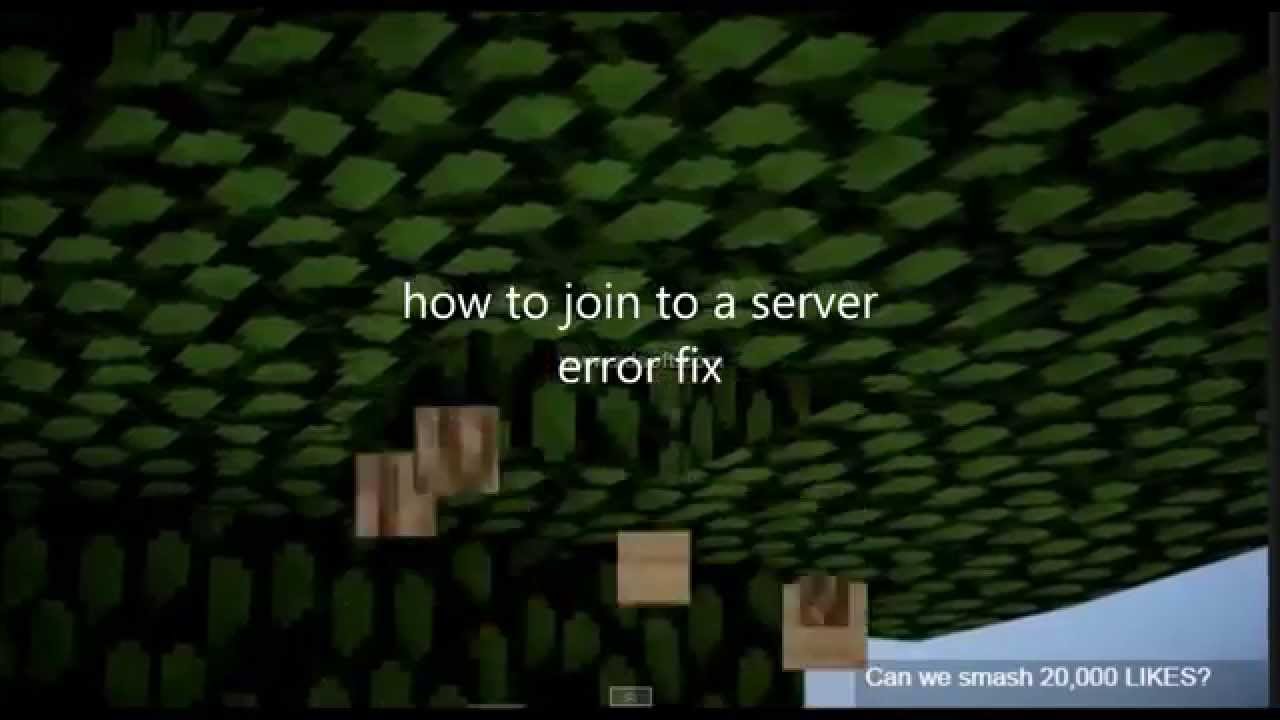 How To Fix Minecraft Server Problem Youtube