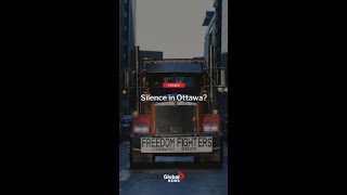 Is the honking over in Ottawa? #shorts #truckerconvoy #truckerprotests