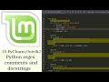 Python Regular Expression Matching Multiline Comments and Docstrings