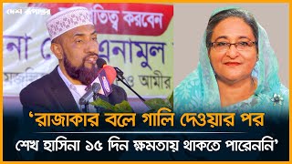 রাজাকার বলে গালি দেওয়ার পর শেখ হাসিনা ১৫ দিন ক্ষমতায় থাকতে পারেননি: সেলিম উদ্দিন