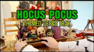 Hocus Pocus Themed Tiered Tray