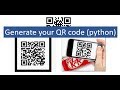 Generate QR code using python pyzbar (Step by Step)